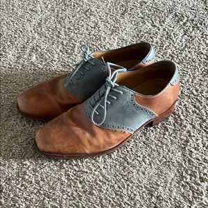 Florsheim limited Two-Tone Leather Oxford Shoes